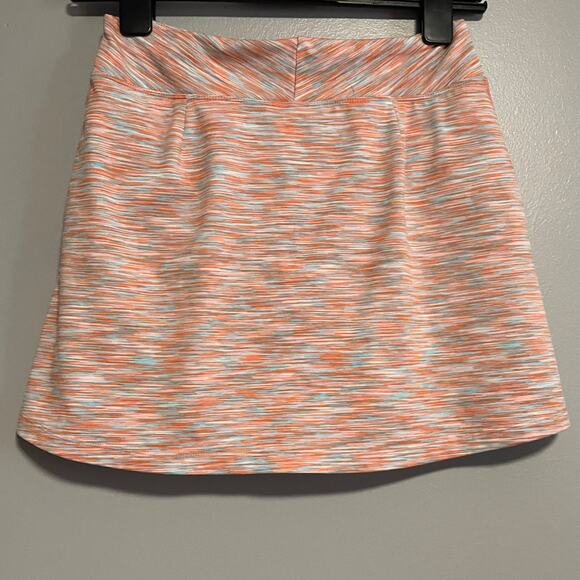 Title Nine Pink Blue Pull On Athletic Skort Golf Tennis - Picture 5 of 5